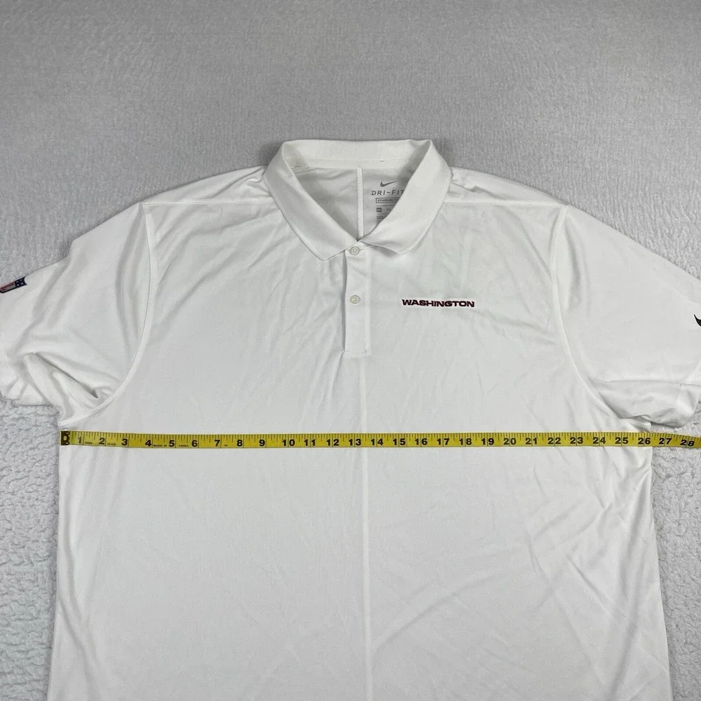 Washington Commanders Polo Shirt‎ Mens XXL NFC East Nike NFL Football Workwear